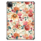 Ivory Vintage Posh iPad folio case | iPad Pro 11-inch (3rd/4th gen) / iPad Impact Case / Black | Image 1