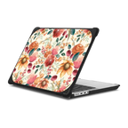 Ivory Vintage Posh MacBook case | MacBook Pro 14-inch (M1 - M5) / MacBook Bounce Case / Black | Image 1