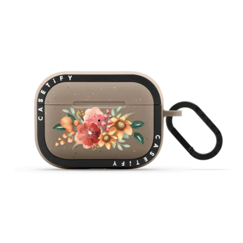 Vintage Posh 7 AirPods Pro case | AirPods Pro 2 / Earbuds Bounce Case / Matte Taupe | Image 1
