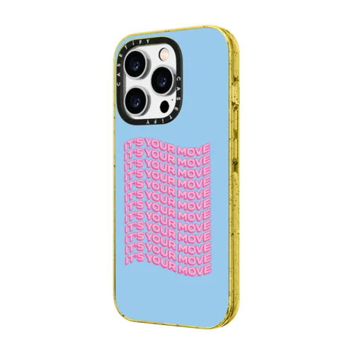It's Your Move - PIA MIA X CASETiFY | iPhone 14 Pro / Impact Case / Yellow | Image 2