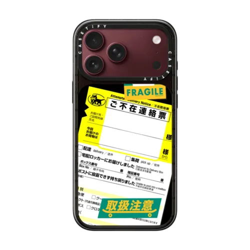 CATSK8 DELIVERY | iPhone 18 Pro Max / Impact Case MagSafe Compatible - Glossy / Glossy Black | Image 1