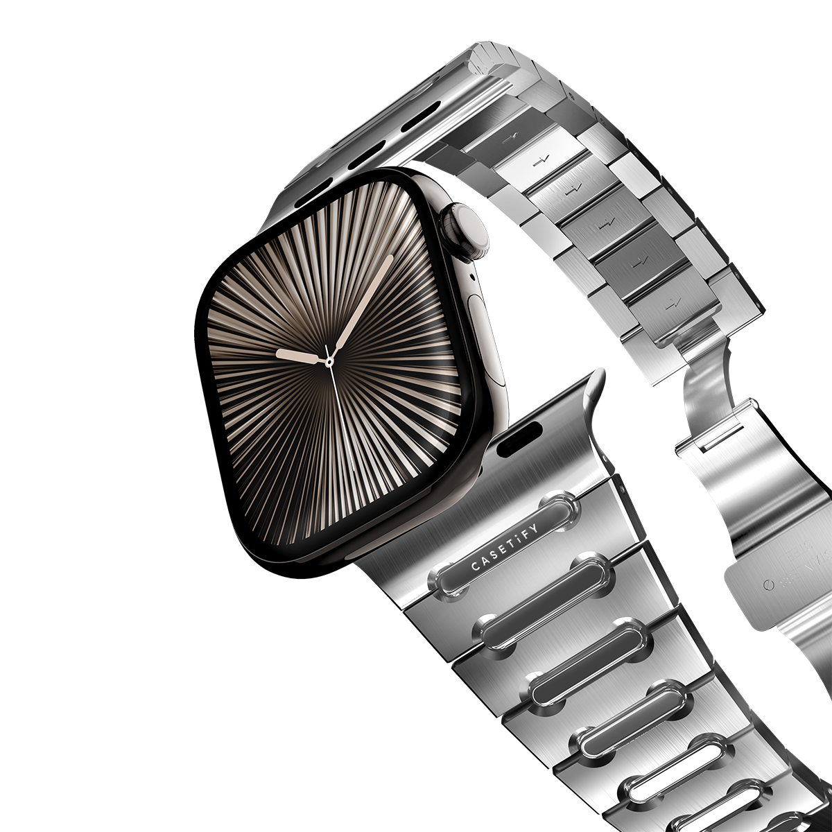 Stainless Steel Elite-H Band 46mm (Series 11) - Silver | Image 1