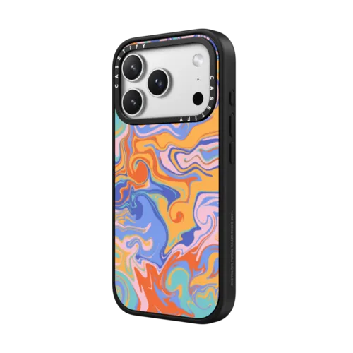 Trippy by Oh So Graceful | iPhone 17 Pro Max / Impact Case MagSafe Compatible / Matte Black | Image 2
