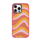 Coral Waves by Oh So Graceful | iPhone 16 Pro Max / Impact Case MagSafe Compatible / Pink Fizz | Image 1