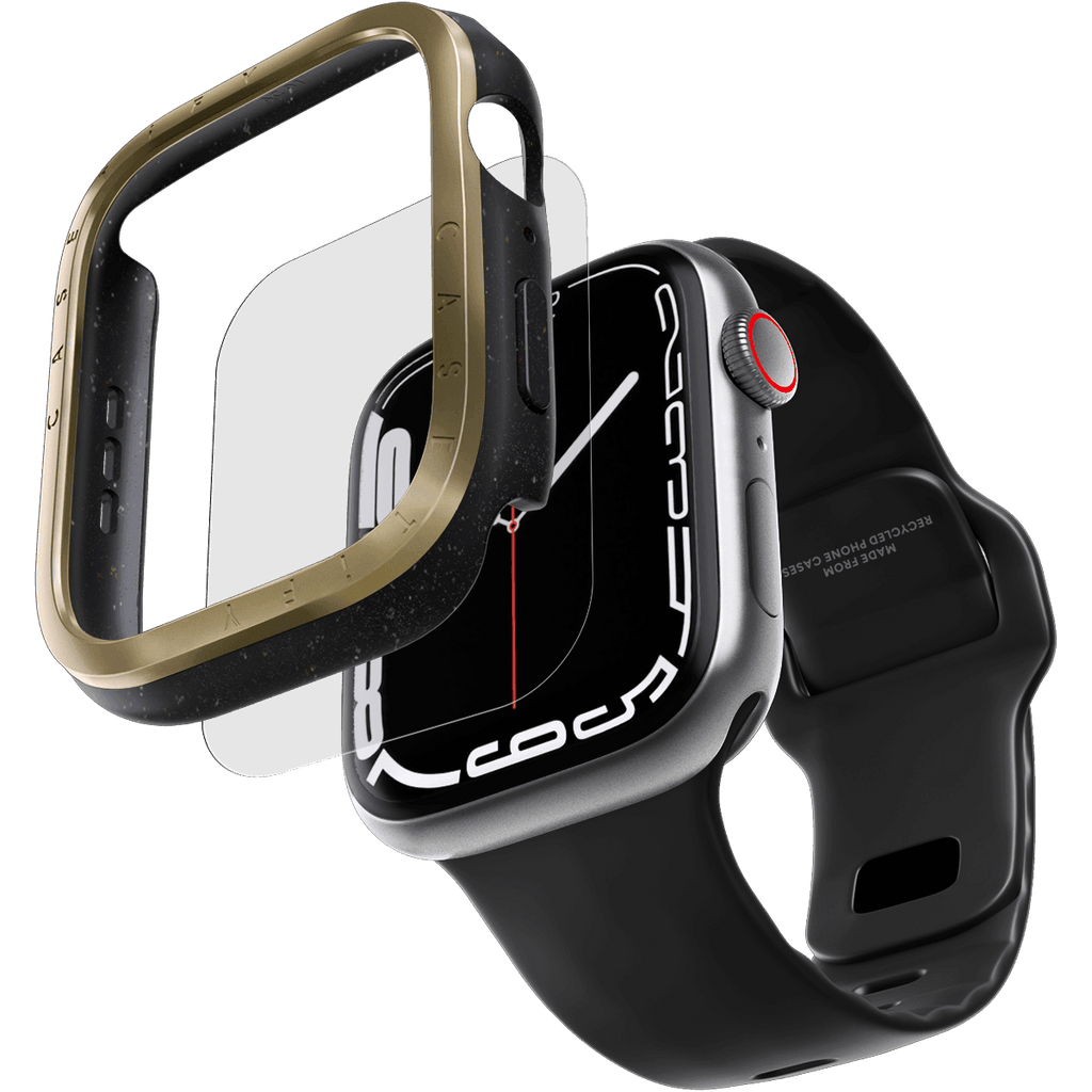 Apple Watch Metallic Impact Case with Screen Protector 41mm - Gold