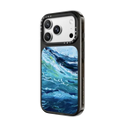 Tide Iphone Case By Ann Upton | iPhone 18 Pro Max / Impact Case MagSafe Compatible - Glossy / Glossy Black | Image 2