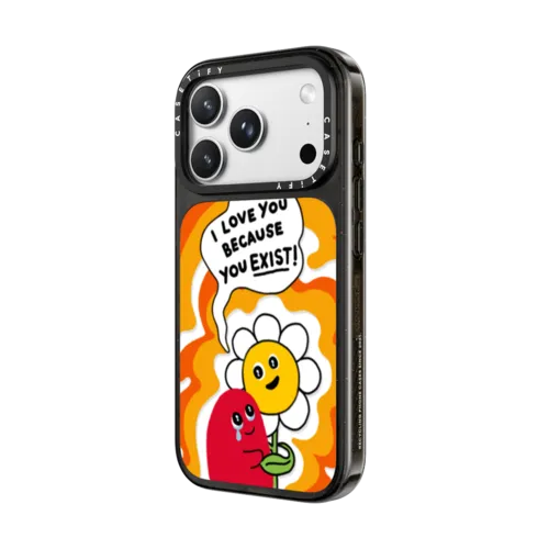 I Love You | iPhone 18 Pro Max / Impact Case MagSafe Compatible - Glossy / Glossy Black | Image 2