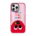 Open Your Mind | iPhone 16 Pro Max / Impact Case MagSafe Compatible / Pink Fizz | Image 1