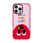 Open Your Mind | iPhone 16 Pro Max / Impact Case MagSafe Compatible / Pink Fizz | Image 1