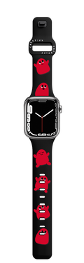 Floating Blobs | Apple Watch Series 7-9 (45mm) / Impact Band / Black | Image 1