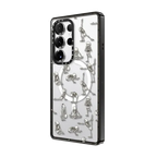 Skeleton Yoga | Galaxy S25 Ultra / Impact Magnetic Case / Black | Image 2