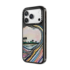 Waikiki Sunset Iphone Case by Ann Upton | iPhone 18 Pro Max / Impact Case MagSafe Compatible - Glossy / Glossy Black | Image 2