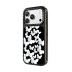 Paper Butterflies | iPhone 18 Pro Max / Impact Case MagSafe Compatible - Glossy / Glossy Black | Image 2