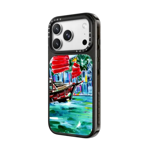 Victoria Harbour Hong Kong | iPhone 18 Pro Max / Impact Case MagSafe Compatible - Glossy / Glossy Black | Image 2
