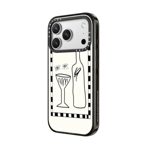 Wine Eyes | iPhone 17 Pro Max / Impact Case MagSafe Compatible / Black | Image 2