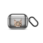 Cat life | AirPods Pro 3 / Earbuds Mirror Case / Silver | Image 1