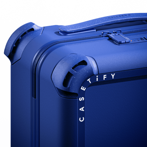 Winter Wonderland | 21" Carry-On Suitcase / Bounce Suitcase / Cobalt Blue | Image 6