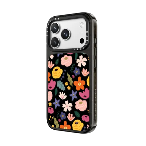 Spring flowers | iPhone 18 Pro Max / Impact Case MagSafe Compatible - Glossy / Glossy Black | Image 2