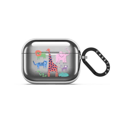 wild life | AirPods Pro 3 / Earbuds Mirror Case / Silver | Image 1