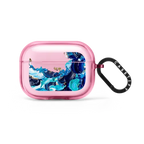 Frosted Airpods Pro Case By Ann Upton | AirPods Pro 2 / Earbuds Impact Case / Pink Fizz | Image 1