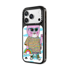 Pearl the Pussy Cat 2 | iPhone 18 Pro Max / Impact Case MagSafe Compatible - Glossy / Glossy Black | Image 2