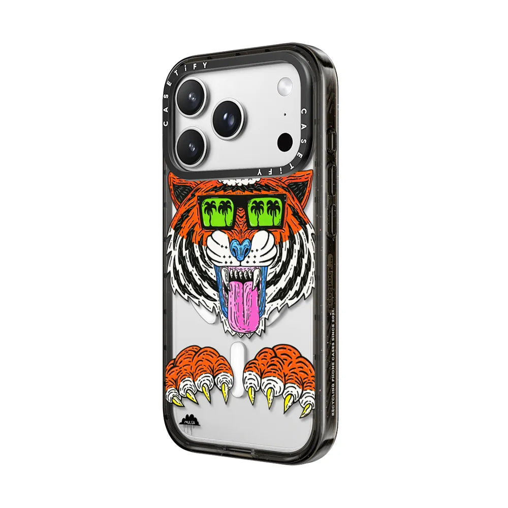 King Louis the Tiger Phone Case by Mulga