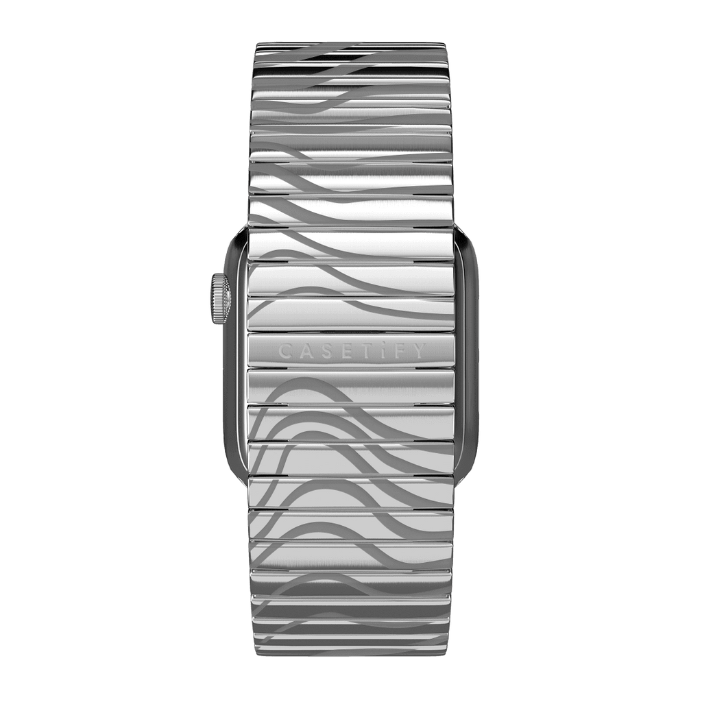 Beskar Monolink Watch Band 45mm (Series 7-9) - Silver