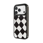 B&W CHECK | iPhone 18 Pro Max / Impact Case MagSafe Compatible - Glossy / Glossy Black | Image 2