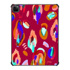 EttaVee Leopard Print No.2 | iPad Pro 12.9-inch (5th/6th gen) / iPad Impact Case / Black | Image 1