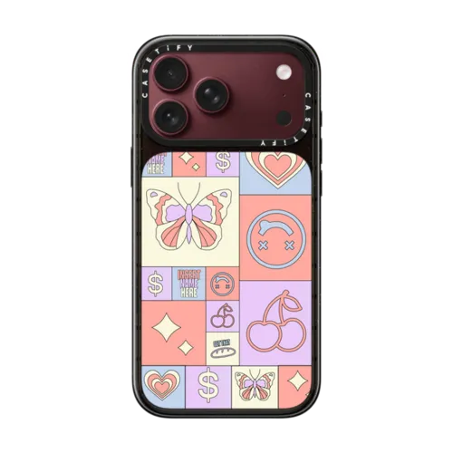 Patchwork | iPhone 18 Pro Max / Impact Case MagSafe Compatible - Glossy / Glossy Black | Image 1