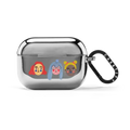GIRLS by Daria Solak Illustrations | AirPods Pro 2 / Earbuds Mirror Case / Silver | Image 1