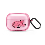 PINK TIGER by Daria Solak Illustrations | AirPods Pro 2 / Earbuds Impact Case / Pink Fizz | Image 1