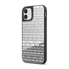 Translate by PRIX | iPhone 11 / Mirror Case / Silver on Black | Image 2