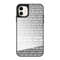 Translate by PRIX | iPhone 11 / Mirror Case / Silver on Black | Image 1