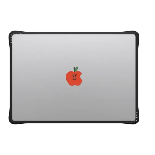 Apple Macbook Case by Tess Smith-Roberts | MacBook Pro 14-inch (M1 - M5) / MacBook Impact Case / Black | Image 2
