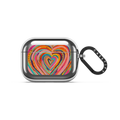EttaVee Art Heart No.2 | AirPods Pro 3 / Earbuds Mirror Case / Silver | Image 1