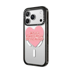 Cooler Than Being Kind Phone Case by Quotes by Christie | iPhone 17 Pro Max / Impact Case MagSafe Compatible / Black | Image 2