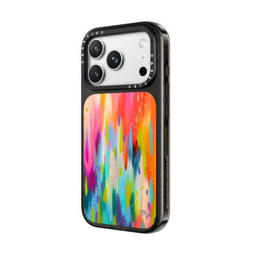 EttaVee Brushstroke No. 92 | iPhone 18 Pro Max / Impact Case MagSafe Compatible - Glossy / Glossy Black | Image 2