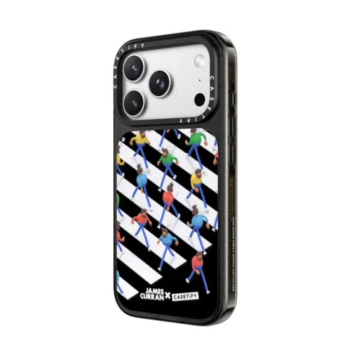 SlimJim Crossing | iPhone 18 Pro Max / Impact Case MagSafe Compatible - Glossy / Glossy Black | Image 2