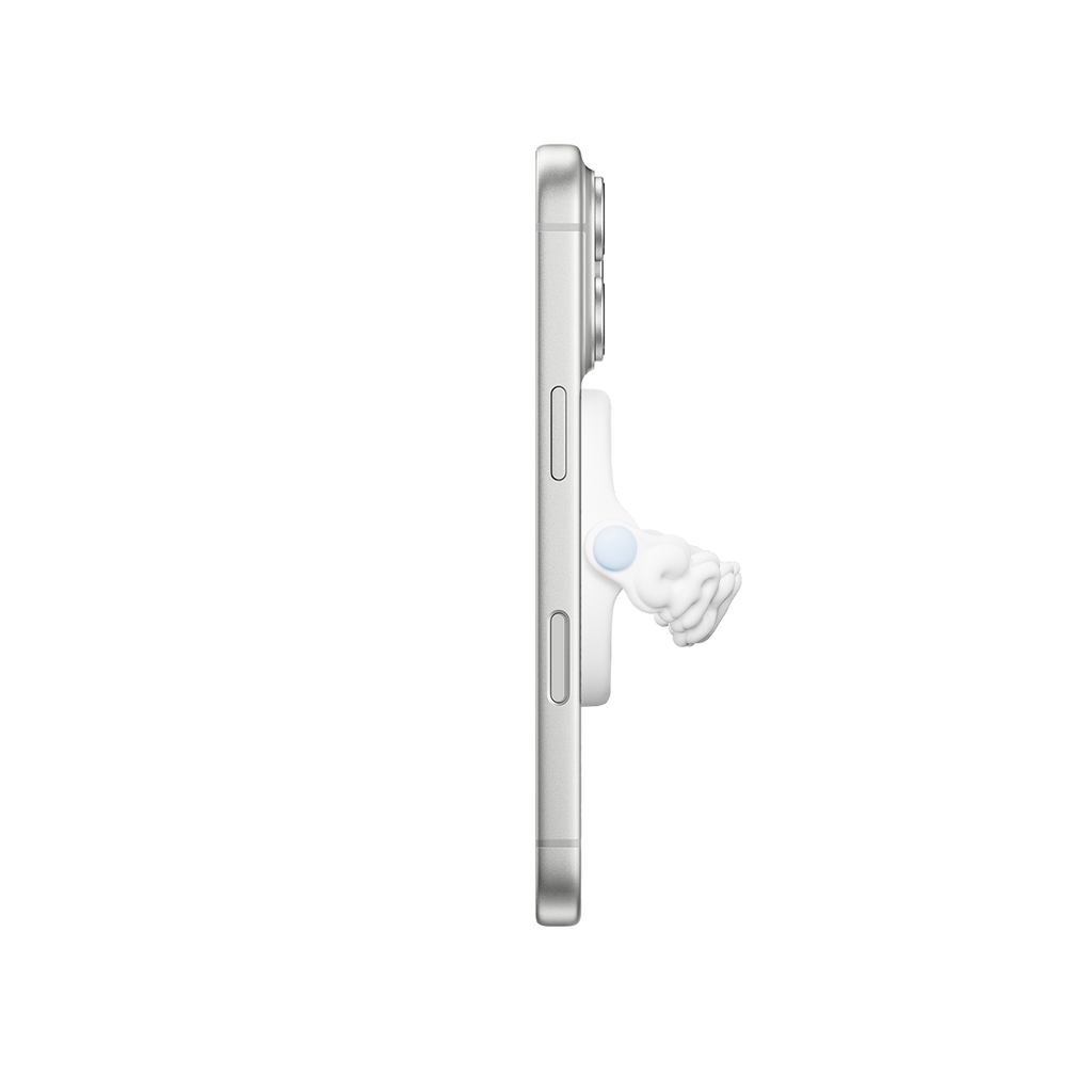 Snappy Loop Grip Magsafe Compatible - Cotton White