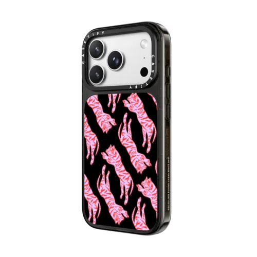 TIGERS | iPhone 18 Pro Max / Impact Case MagSafe Compatible - Glossy / Glossy Black | Image 2