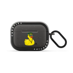 Donnie the Duck Airpods Pro Case by Mulga | AirPods Pro 2 / Earbuds Bounce Case / Matte Charcoal | Image 1