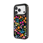 bright spring flowers - daisy floral pattern | iPhone 18 Pro Max / Impact Case MagSafe Compatible - Glossy / Glossy Black | Image 2