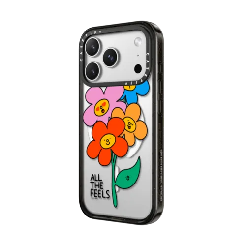 ALL THE FEELS BY WEEWAAZ | iPhone 17 Pro Max / Impact Case MagSafe Compatible / Black | Image 2