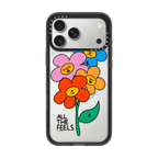 ALL THE FEELS BY WEEWAAZ | iPhone 17 Pro Max / Impact Case MagSafe Compatible / Black | Image 1
