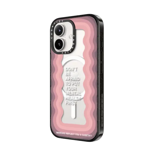 Don't Be Afraid | iPhone 16 Plus / Impact Case MagSafe Compatible / Black | Image 2