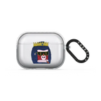 King Bling Bruce Airpods Case by Mulga | AirPods Pro 3 / Earbuds Impact Case / Frost | Image 1