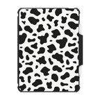 COW PRINT | iPad Pro 12.9-inch (5th/6th gen) / iPad Impact Folio Case / Black | Image 1