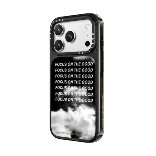 Focus On The Good | iPhone 18 Pro Max / Impact Case MagSafe Compatible - Glossy / Glossy Black | Image 2