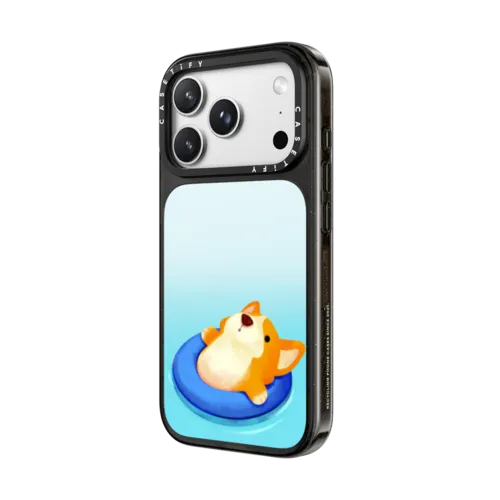 Relex Corgi | iPhone 18 Pro Max / Impact Case MagSafe Compatible - Glossy / Glossy Black | Image 2